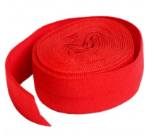 Fold-over Elastic 3/4in x 2yd Atom Red