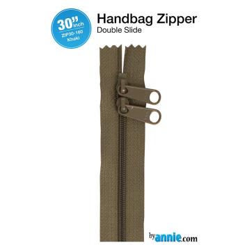 Handbag zipper 30inch-khaki 160