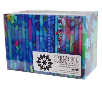 Designer Box Kaffe Fassett blue