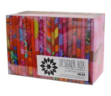 Designer Box Kaffe Fassett red